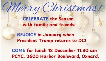 Channel Islands Republican Women Christmas Party