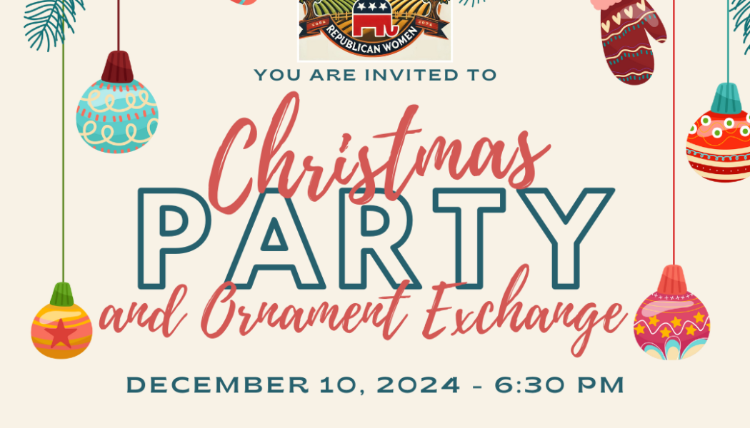 Corona-Norco Republican Women Christmas Party